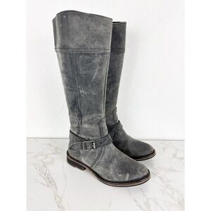 Wolverine Women’s Margo Gray Leather Riding Boots Sz 5.5